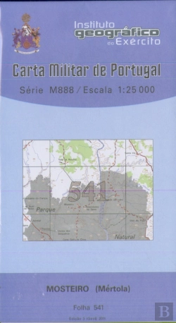 Bertrand.pt - Carta Militar de Portugal (esc.1:25,000) nº 541 - MOSTEIRO