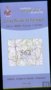 Carta Militar de Portugal (esc.1:25,000) nº 562 - SANTA CLARA-A-VELHA