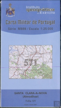 Bertrand.pt - Carta Militar de Portugal (esc.1:25,000) nº 571 - SANTA CLARA-A-NOVA