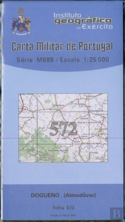 Bertrand.pt - Carta Militar de Portugal (esc.1:25,000) nº 572 - DOGUENO