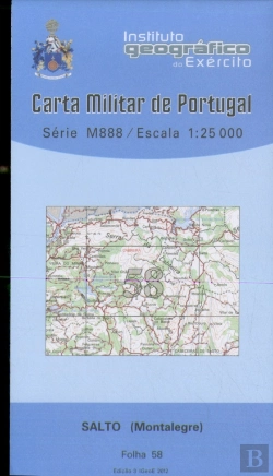 Bertrand.pt - Carta Militar de Portugal (esc.1:25,000) nº 58 - SALTO