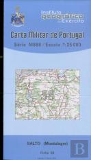 Carta Militar de Portugal (esc.1:25,000) nº 58 - SALTO