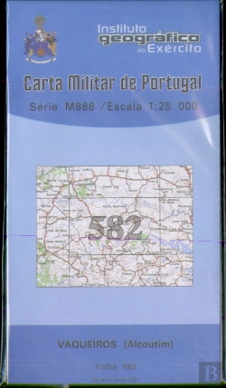 Bertrand.pt - Carta Militar de Portugal (esc.1:25,000) nº 582 - VAQUEIROS