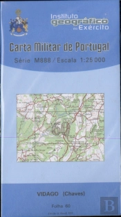 Carta Militar de Portugal (esc.1:25,000) nº 60 - VIDAGO