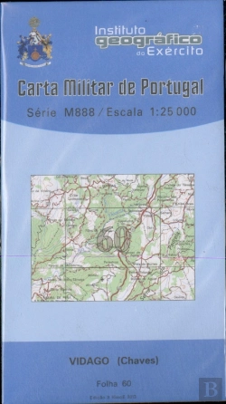 Bertrand.pt - Carta Militar de Portugal (esc.1:25,000) nº 60 - VIDAGO