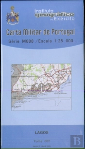 Carta Militar de Portugal (esc.1:25,000) nº 602 - LAGOS
