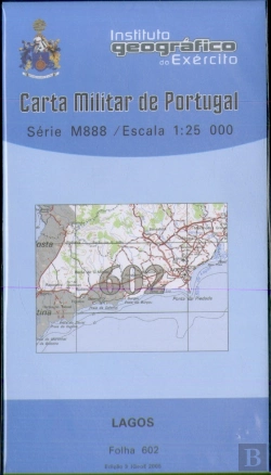 Bertrand.pt - Carta Militar de Portugal (esc.1:25,000) nº 602 - LAGOS