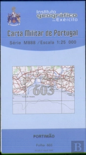 Carta Militar de Portugal (esc.1:25,000) nº 603 - PORTIMÃO
