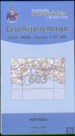 Bertrand.pt - Carta Militar de Portugal (esc.1:25,000) nº 603 - PORTIMÃO