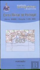 Carta Militar de Portugal (esc.1:25,000) nº 603 - PORTIMÃO