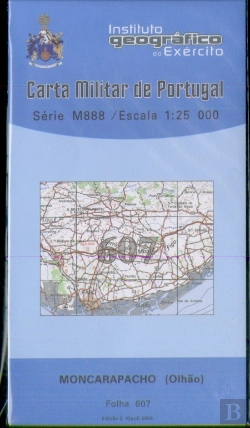 Bertrand.pt - Carta Militar de Portugal (esc.1:25,000) nº 607 - MONCARAPACHO