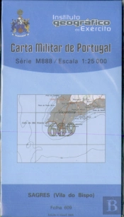 Carta Militar de Portugal (esc.1:25,000) nº 609 - SAGRES