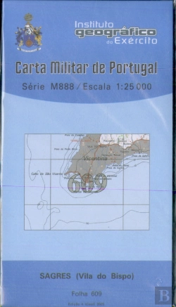 Bertrand.pt - Carta Militar de Portugal (esc.1:25,000) nº 609 - SAGRES