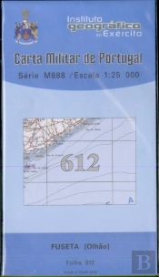 Carta Militar de Portugal (esc.1:25,000) nº 612 - FUSETA