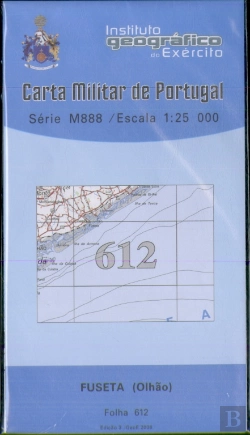 Bertrand.pt - Carta Militar de Portugal (esc.1:25,000) nº 612 - FUSETA