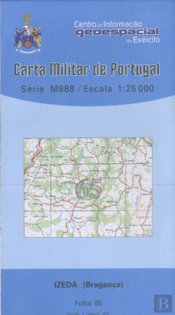 Bertrand.pt - Carta Militar de Portugal (esc.1:25,000) nº 65 - IZEDA