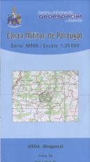 Carta Militar de Portugal (esc.1:25,000) nº 65 - IZEDA