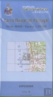 Carta Militar de Portugal (esc.1:25,000) nº 68 - ESPOSENDE