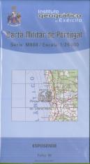 Carta Militar de Portugal (esc.1:25,000) nº 68 - ESPOSENDE