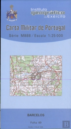 Bertrand.pt - Carta Militar de Portugal (esc.1:25,000) nº 69 - BARCELOS
