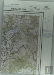 Carta Militar de Portugal (esc.1:25,000) nº 73 - RIBEIRA DE PENA
