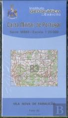 Carta Militar de Portugal (esc.1:25,000) nº 83 - VILA NOVA DE FAMALICÃO