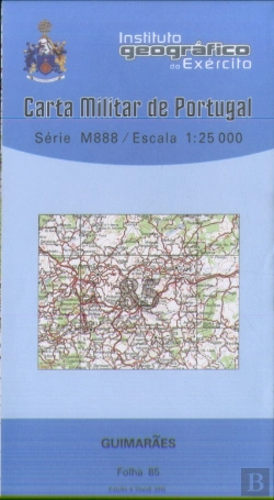 Bertrand.pt - Carta Militar de Portugal (esc.1:25,000) nº 85 - GUIMARÃES