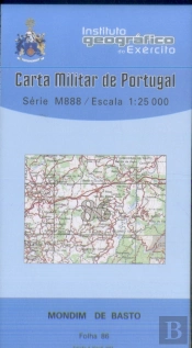 Carta Militar de Portugal (esc.1:25,000) nº 86 - MONDIM DE BASTO