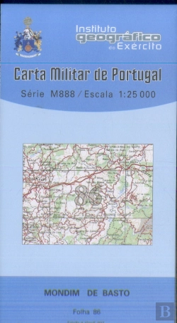 Bertrand.pt - Carta Militar de Portugal (esc.1:25,000) nº 86 - MONDIM DE BASTO