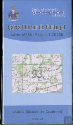 Bertrand.pt - Carta Militar de Portugal (esc.1:25,000) nº 93 - LAGOA