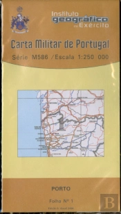 Carta Militar de Portugal / Escala 1:250 000 nº1 - Porto