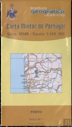 Bertrand.pt - Carta Militar de Portugal / Escala 1:250 000 nº1 - Porto