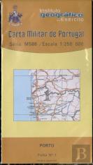Carta Militar de Portugal / Escala 1:250 000 nº1 - Porto