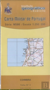 Carta Militar de Portugal / Escala 1:250 000 n.º3 - Coimbra