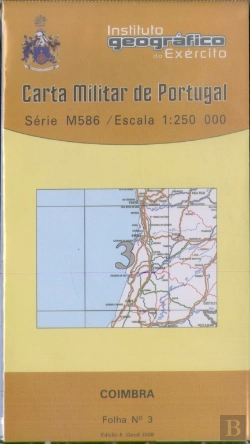 Bertrand.pt - Carta Militar de Portugal / Escala 1:250 000 n.º3 - Coimbra
