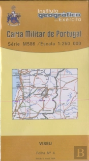 Carta Militar de Portugal / Escala 1:250 000 n.º4 - Viseu