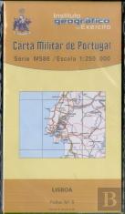 Carta Militar de Portugal / Escala 1:250 000 n.º5 - Lisboa 