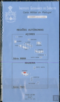 Bertrand.pt - Carta Militar de Portugal - Madeira (esc.1:25,000) nº 2 - S. VICENTE
