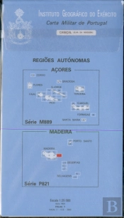 Carta Militar de Portugal - Madeira (esc.1:25,000) nº 7 - 2ª Edição - CANIÇAL