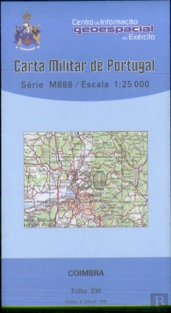 Bertrand.pt - Carta Militar de Portugal Série M888 - Folha 230 - Coimbra (esc.1:25,000)