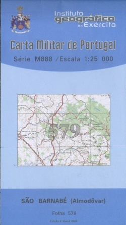 Bertrand.pt - Cartas Militares 1/25.000 nº579