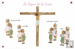 Bertrand.pt - Carte A5 Le Signe De La Croix