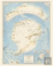 Carte  Antarctique : Géographie Nostalgique