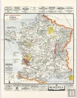 Bertrand.pt - Carte : Carte Gastronomique De La France