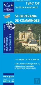Carte De Randonnée ; St-Bertrand-De-Comminges