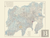 Carte Des Environs De Tokyo Et Du Mont Fuji
