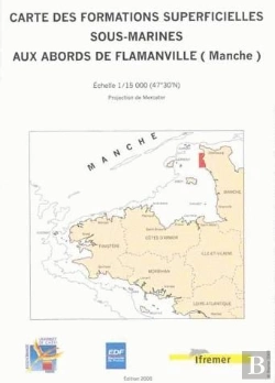 Bertrand.pt - Carte Des Formations Superficielles Sous-Marines Aux Abords De Flamanville (Manche)