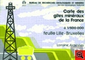 Carte Des Gîtes Minéraux De La France ; Lille