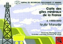 Bertrand.pt - Carte Des Gîtes Minéraux De La France ; Marseille
