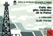 Carte Des Gîtes Minéraux De La France ; Nantes